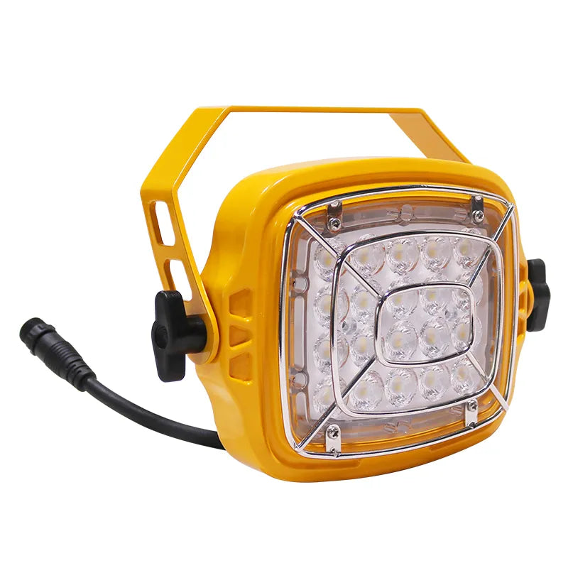 Square Loading Dock Light, 7000 Lumens, 50W, 6000K, with 1FT WP Connection Cord - Image 2