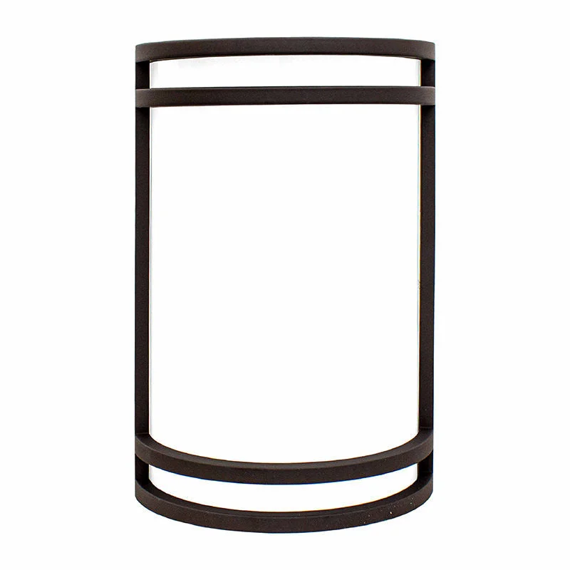 LED Indoor/Outdoor Wall Sconce, 15W, 980Lumens, 120V, CCT Selectable 2700K/3000K/3500K/4000K/5000K, Black, Silver, or Oil-Rubbed Bronze - Image 7