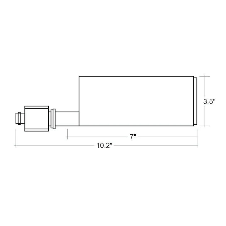 Track Heads: ACRY-Line, 30W, 3000 Lumens, CCT Selectable, 120V, Black or White Finish - Image 3