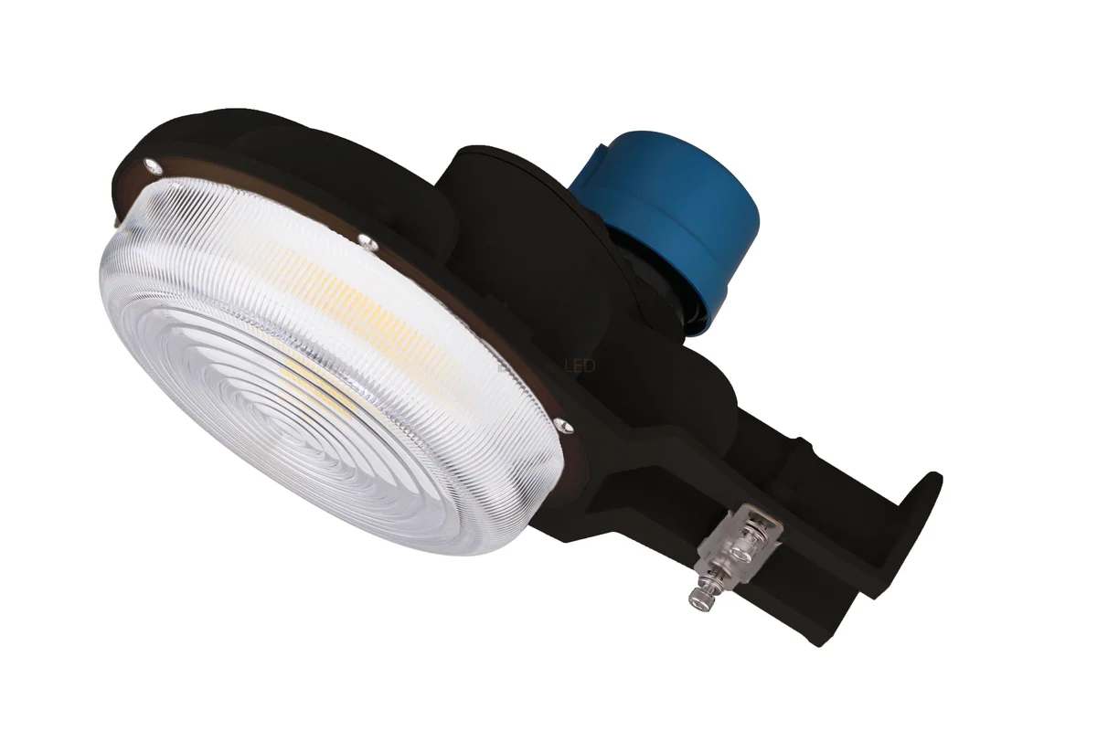 Area Barn Dusk to Dawn w/ Photocell, 40W or 60W, Silver or Bronze Finish - Image 2