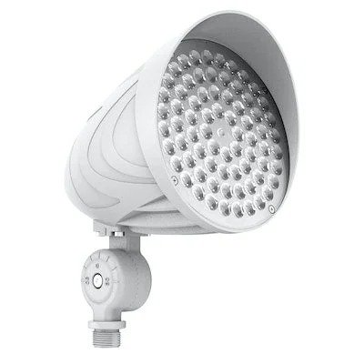 Trunnion Mounted MAGNA-Line LED Bullet Flood Light with Photocell, 3,125 Lumens, Wattage and CCT Selectable, 120-277V, Bronze or White Finish - Image 2