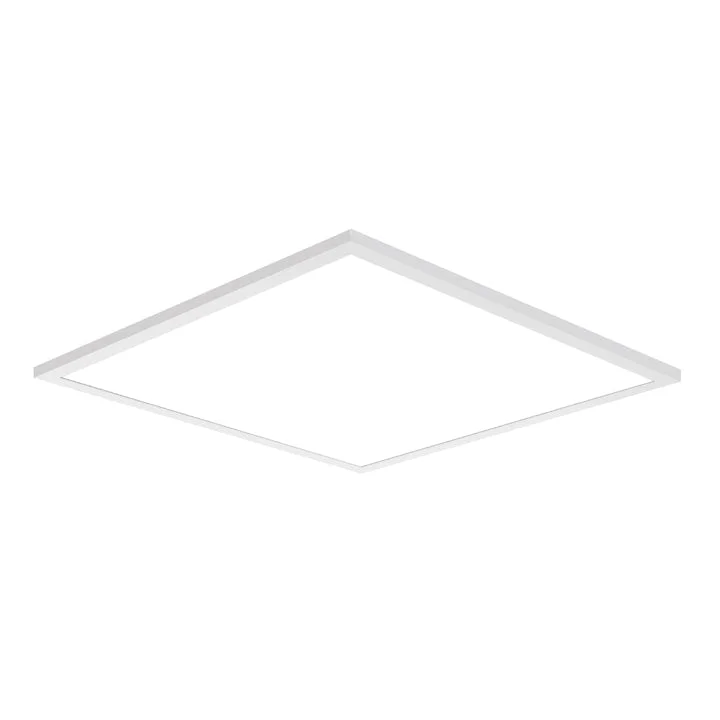 2x2 Surface Mount LED Panel: Internal-Line, 1.34" Thick, 4400 Lumen Max, Wattage and CCT Selectable, 120-277V