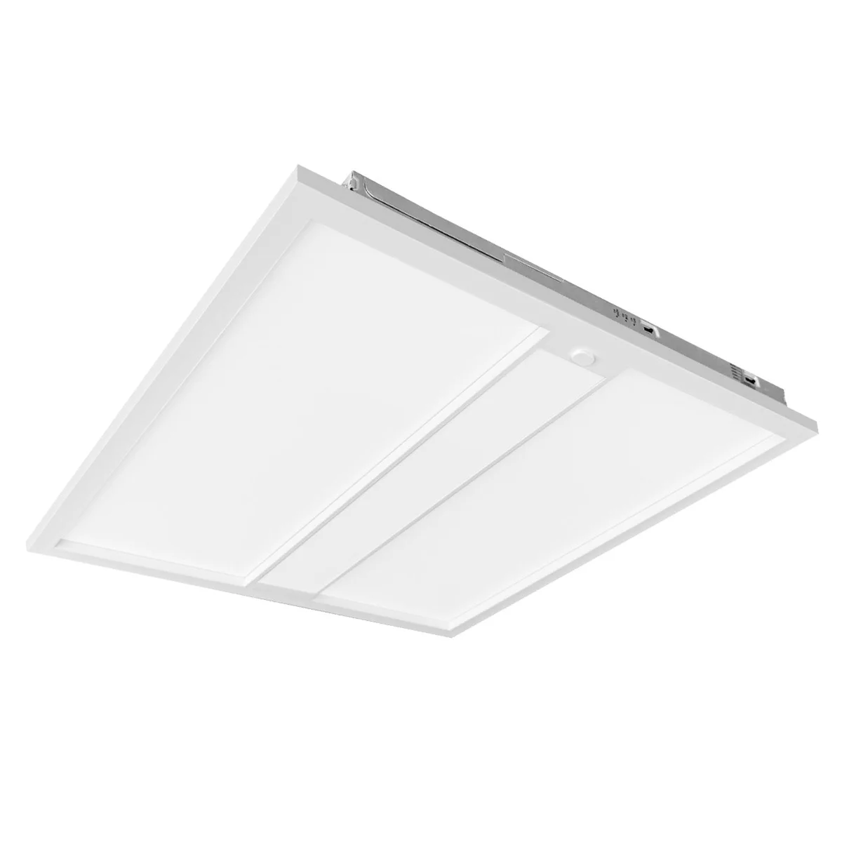 2X2 LED Troffer, 3850 Lumen Max, Wattage and CCT Selectable, 120-277V, Sensor Ready
