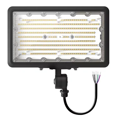 Mini Flood: XS-Line, 13,500 Lumen Max, Wattage and CCT Selectable, 120-277V, 1/2" Knuckle & Yoke Included - Image 2