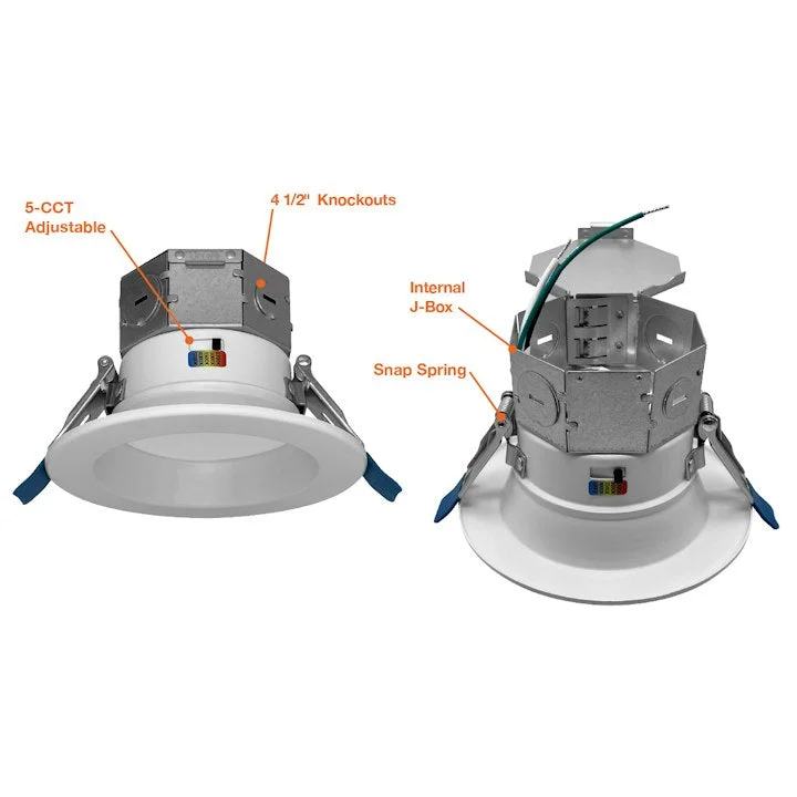 4" RDL-Line Downlight, 11W, 750 Lumens, 120V - Image 2