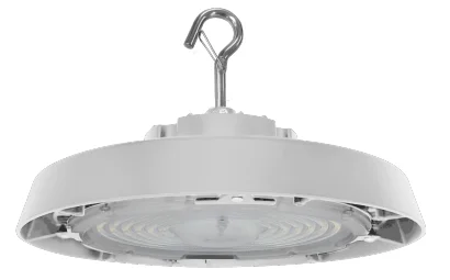 C-LINE: RHB3 UFO High Bays, 22500 Lumen Max, Wattage and CCT Selectable, 277-480V, White Finish
