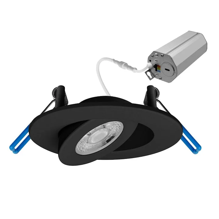 2" Floating Gimbal Canless Downlight, 400 Lumens, 5W, CCT Selectable, 120V - Image 5