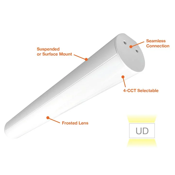 ARCY-2' Linear Fixture, Up & Downlight, 2300 Lumens, 20W, CCT Selectable, 100-277V - Image 2