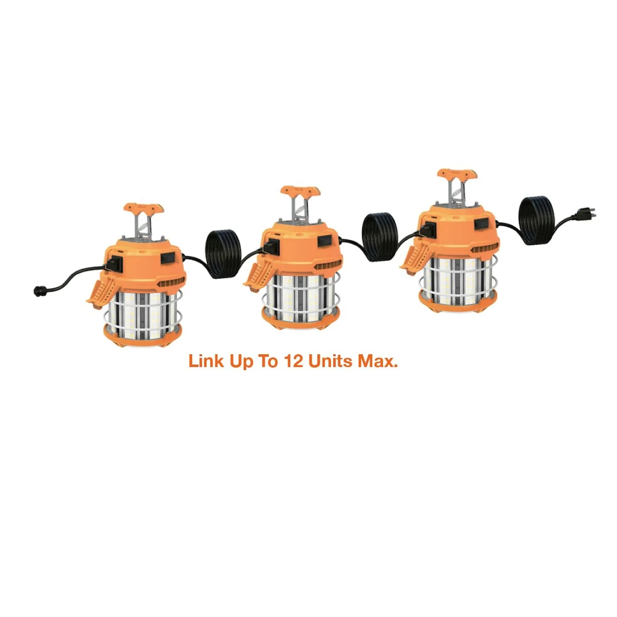 LED Work Light with 5FT Cable, 7800 Lumens, 60W, 5000K, 120V - Image 3