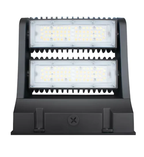 LED Double Module Rotating Full Cutoff Wall Pack, 80 watt, 10,875 Lumens, 3000K, 4000K or 5000K, 120-277V - Image 2