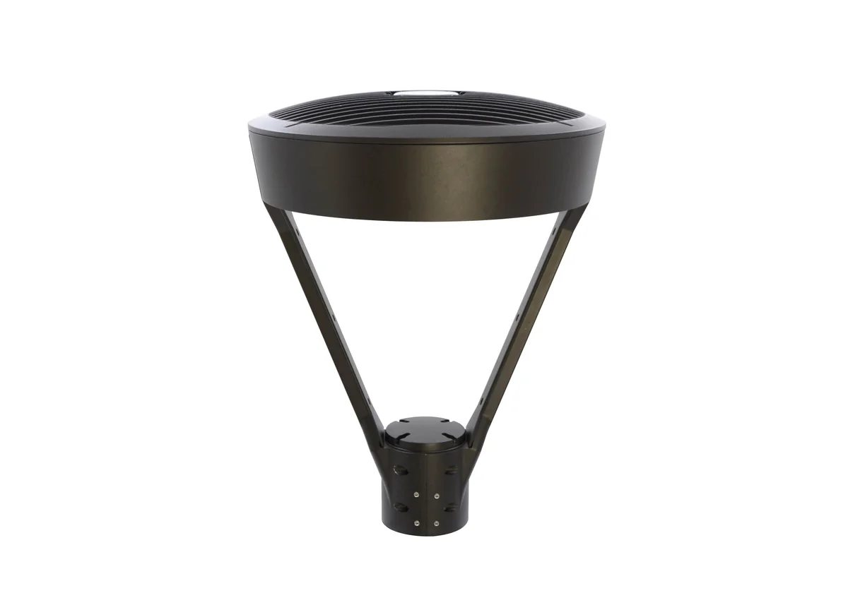 LED Post Top Light, 19800 Lumen Max, Wattage and CCT Selectable, Integrated Photocell, 120-277V - Image 2