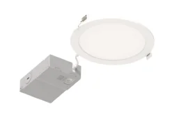6" Round Slim Microdisk, 1200 Lumens, CCT Selectable, 14W, 120V