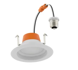 4PK 5-6" LED Screw-Base Downlight, 1300 Lumen Max, Wattage and CCT Selectable, 120V
