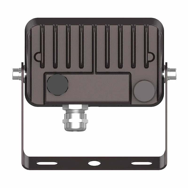 LED Compact Flood Light, Yoke Mount, 1600 Lumens, 15 watt, 120V, 3000K, 4000K, or 5000K CCT Available, Dark Bronze Finish - Image 2