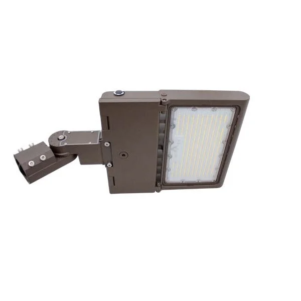 LED High Lumen Area/Parking Lot Light, Selectable Wattage 50/80/100/150, Selectable CCT, 120-277V, Bronze Finish - Image 3