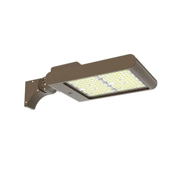 LED High Lumen Area/Parking Lot Light, Selectable Wattage 50/80/100/150, Selectable CCT, 120-277V, Bronze Finish - Image 5