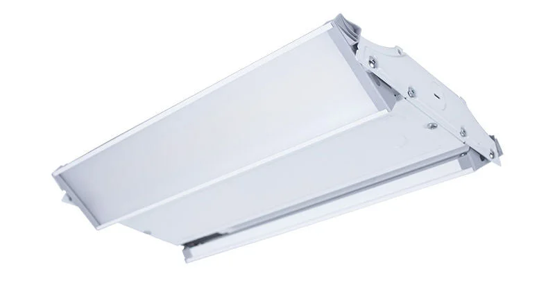 Compact Linear High Bay, 33,000 Lumens, 165W/190W/220W Wattage Selectable, 120-277V, CCT Selectable 3000K/3500K/4000K/5000K, White Finish - Image 2