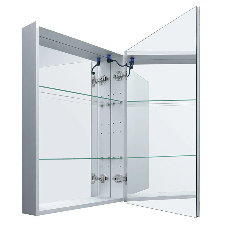 32"x24" Frontlit LED Mirror and Cabinet, 2,450 Lumens, 35W, 120V CCT Selectable 2700K/6500K - Image 3