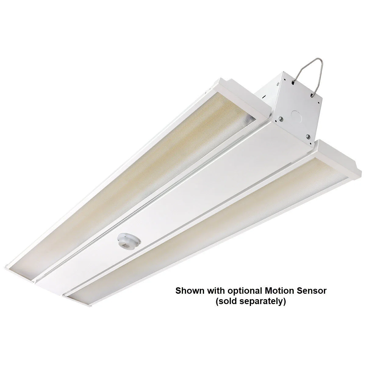 Foldable 4 Foot Linear High Bay, 29,700 Lumens, 180W/200W/220W Selectable, 5000K, 0-10V Dimmable, 120-277V, White Finish - Image 7