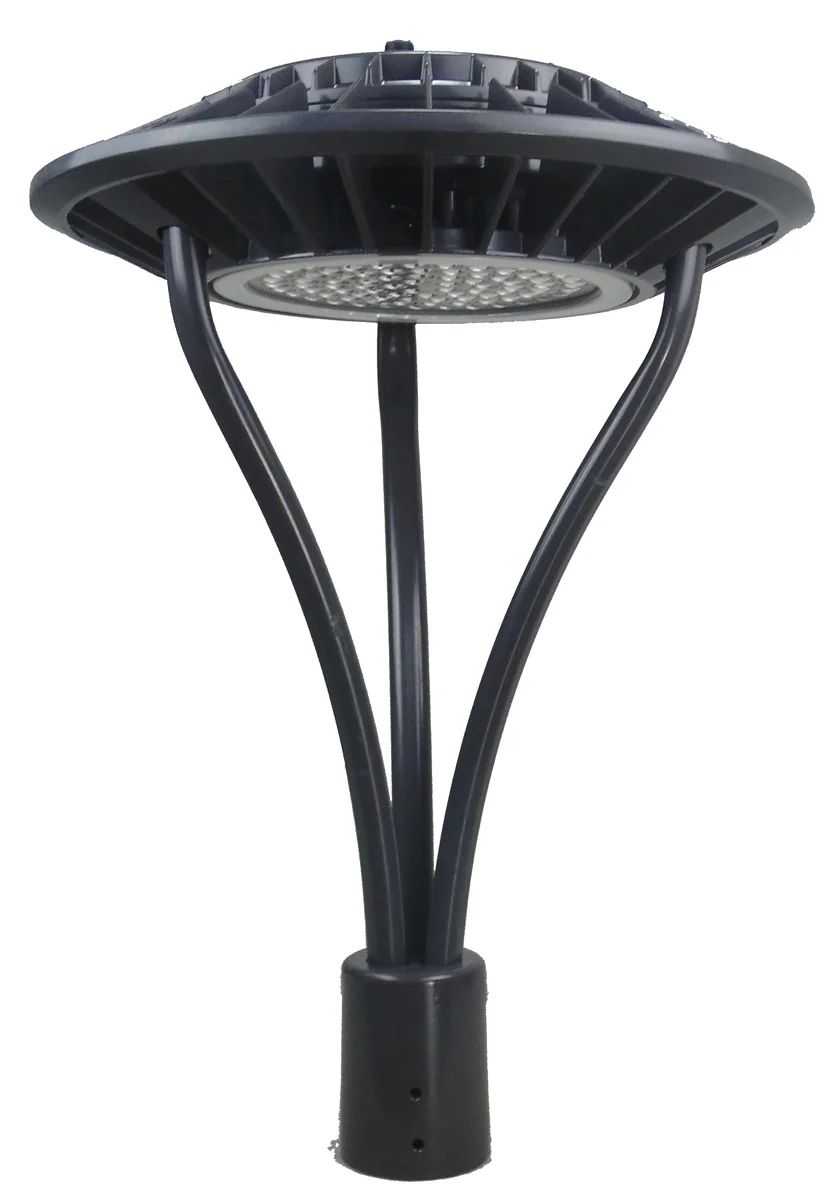 LED Post Top Light, 80 watt, 8950 Lumens, 100-277V