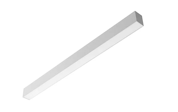 4FT LED Up/Down Linear Fixture, 6750 Lumen Max, Wattage and CCT Selectable, 120-277V, White, Black or Silver Finish