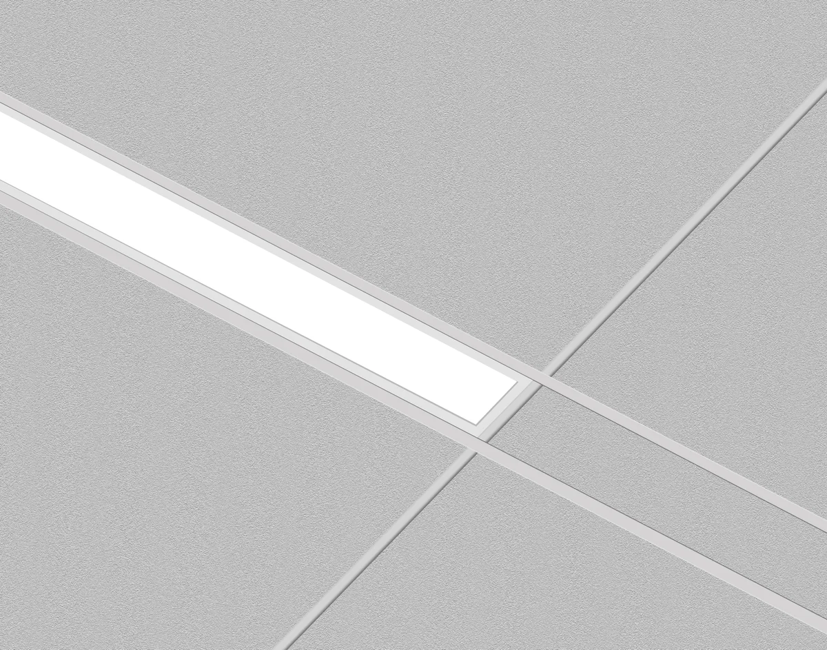 4FT Slim 4" Linear Recessed Light, 3400 Lumen Max, Wattage and CCT Selectable, 110-277V - Image 6