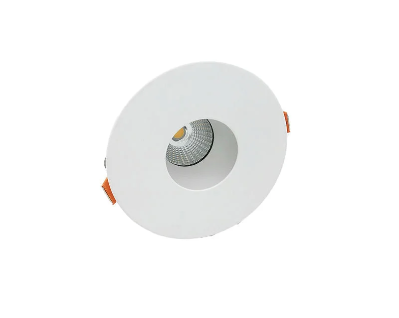4" LED Architectural Winged Recessed Light, Pin Hole, 490 Lumens, 7 Watts, 120V, CCT Available 2700K, 3000K, 3500K, 4000K, or 5000K, Black or White - Image 2