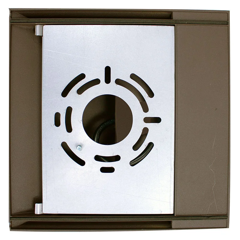 6" Die-Cast Modern Wall Sconce, 630 Lumens, 9W, CCT Selectable 3000K/4000K/5000K, 120V, Bronze Finish - Image 4