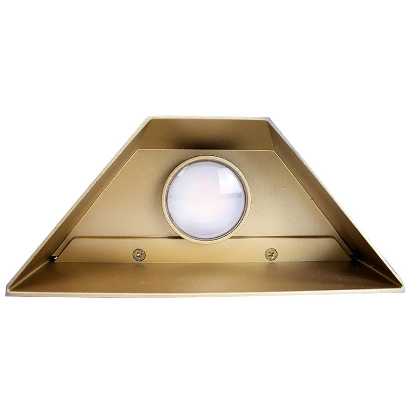 8" Die-Cast Modern Wall Sconce, 630 Lumens, 9W, CCT Selectable 3000K/4000K/5000K, 120V, Bronze Finish - Image 3