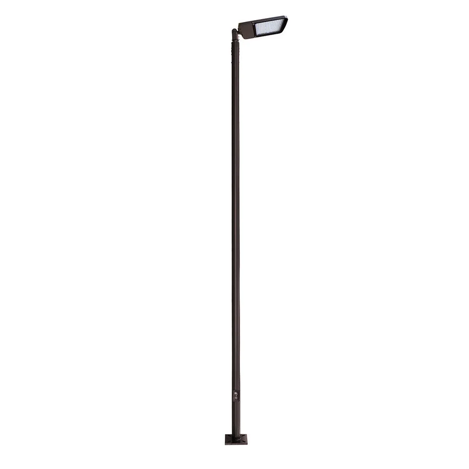 15FT LED Lighting System For Pickleball Court, 4 Light Poles and 4 LED Lights With Sports Optics - Image 3