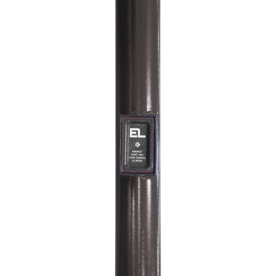 15FT LED Lighting System For Pickleball Court, 2 Light Poles and 4 LED Lights With Sports Optics - Image 6