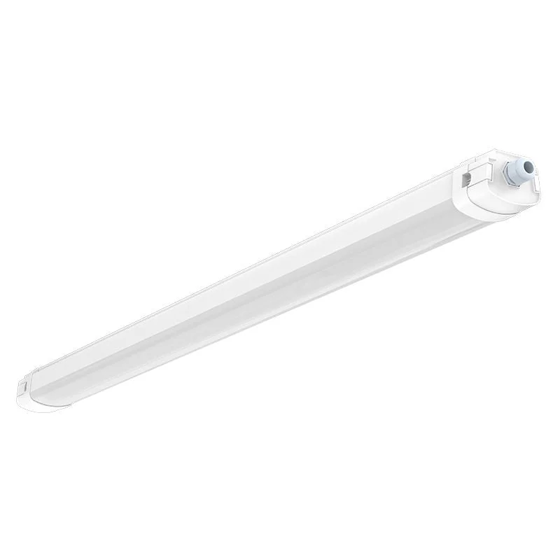 Modular 4ft LED Vapor Tight Fixture, Quick Connect, 20W/28W/36W Selectable, 4680 Lumens 120-277V, CCT Selectable: 3500K/4000K/5000K