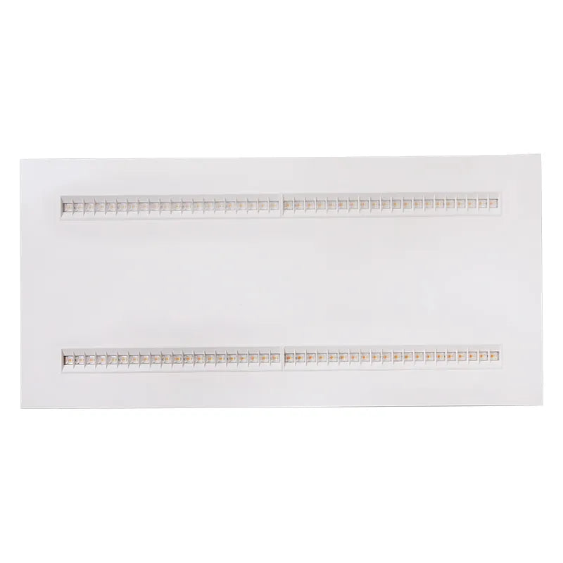 2X4 Aperture Grille LED Troffer, 5000 Lumen Max, Wattage and CCT Selectable, 120-277V - Image 2