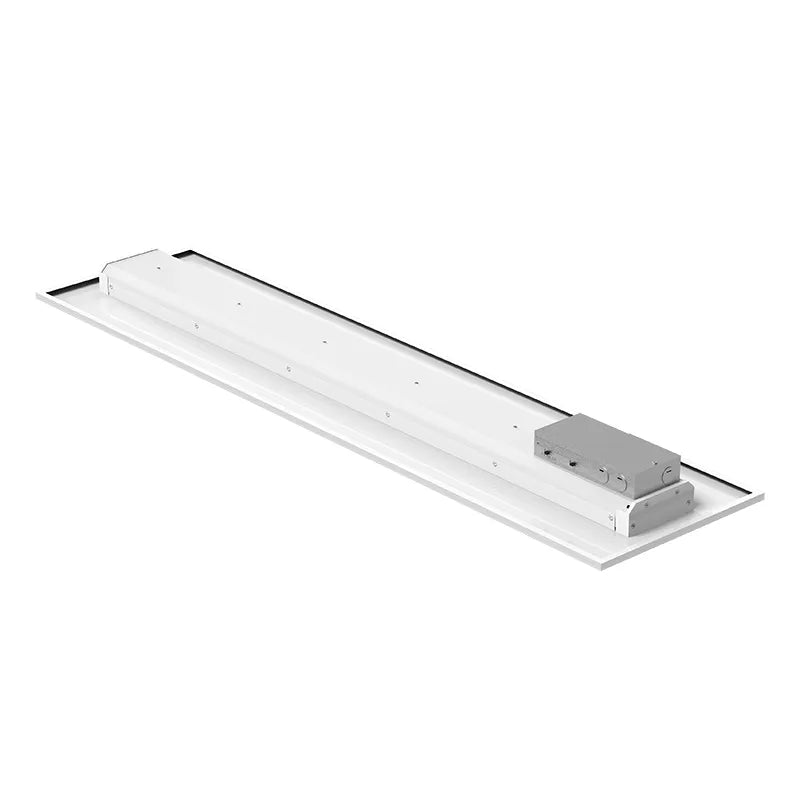 1x4 LED Architectural Grille Troffer, 4320 Lumen Max, Wattage and CCT Selectable, 120-277V - Image 2