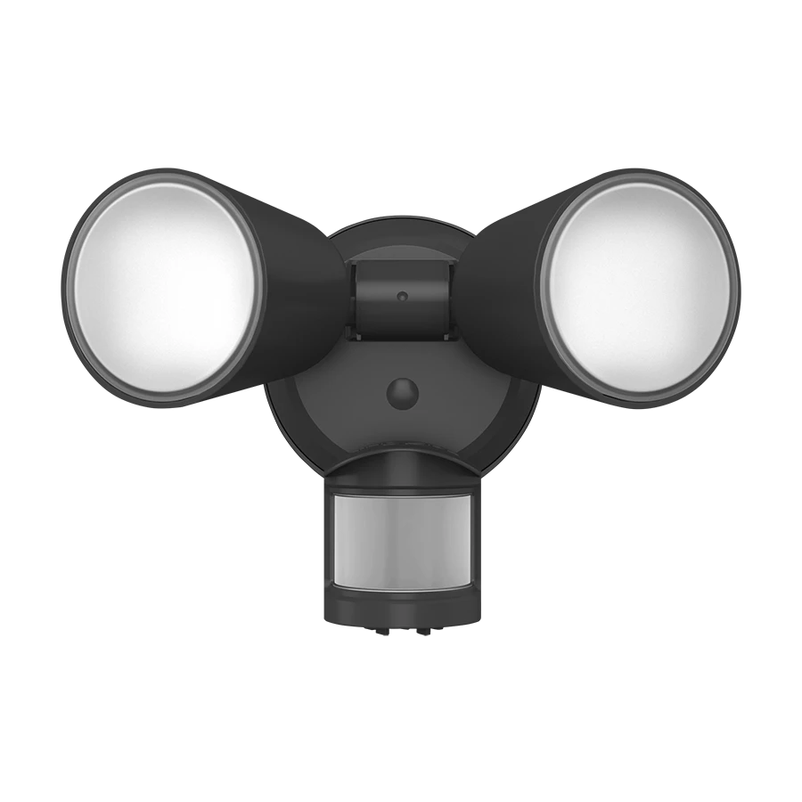 LED Security Light, 2,096 Lumen Max, 20W, CCT Selectable, 120V, Bronze, Black or White - Image 2