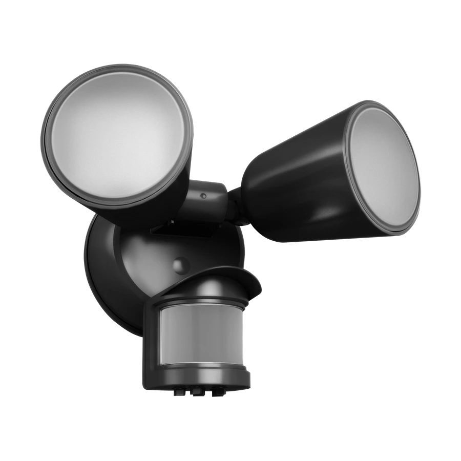 LED Security Light, 2,096 Lumen Max, 20W, CCT Selectable, 120V, Bronze, Black or White - Image 4