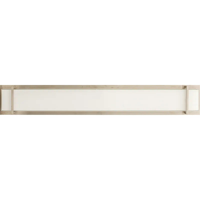 36" LED Multi-CCT Vanity Light with Cube PC Lens, 24W, 2100 Lumens, Brushed Nickel - Image 2