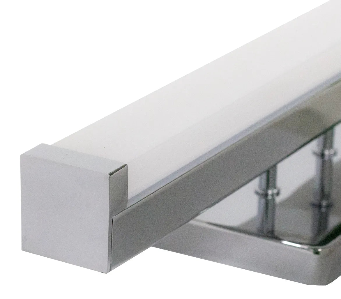 12" LED Multi-CCT Vanity Light, 8W, 560 Lumens, Brushed Nickel or Polished Chrome - Image 2