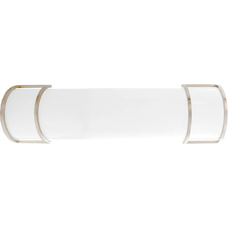 24" LED Multi-CCT Vanity Light with Metal Rings, 17W, 1760 Lumens, Brushed Nickel - Image 2