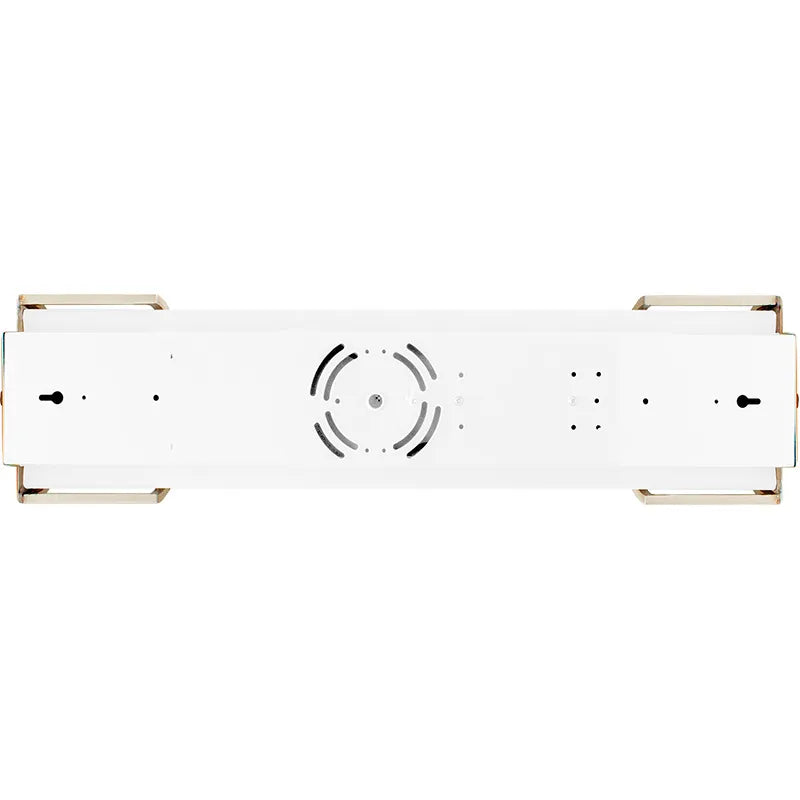 24" LED Multi-CCT Vanity Light with Metal Rings, 17W, 1760 Lumens, Brushed Nickel - Image 3