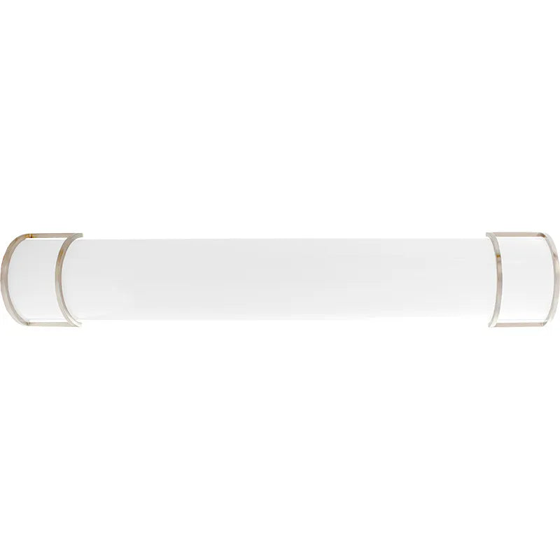 36" LED Multi-CCT Vanity Light with Metal Rings, 25W, 2560 Lumens, Brushed Nickel - Image 2