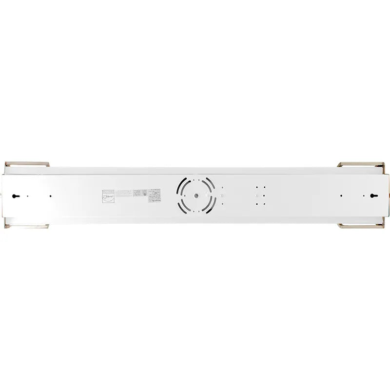 36" LED Multi-CCT Vanity Light with Metal Rings, 25W, 2560 Lumens, Brushed Nickel - Image 3