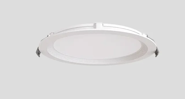 8" Round Multifit Flat Recessed Light, 2,000 Lumens, 24W, 120-277V, CCT Selectable 2700K/3000K/3500K/4000K/5000K