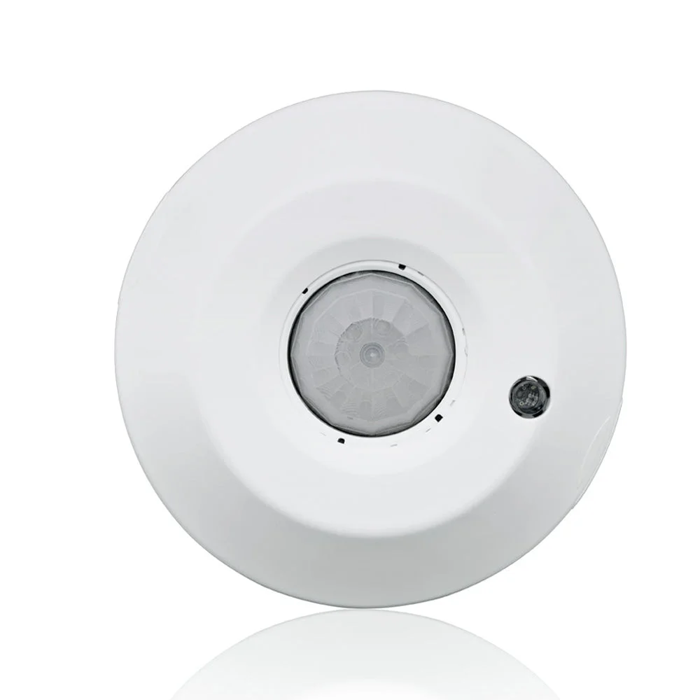 Provolt Occupancy Sensor, Line Voltage, 8'-12' Ceiling Mount, PIR, 450 sq ft, Daylighting, CEC Title 20/24 compliant. Color: White.