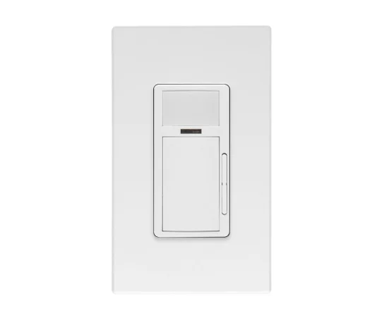 0-10V Passive Infrared (PIR) Dimming Wallbox Occupancy and Vacancy Sensor, 120-277V, White - Image 2