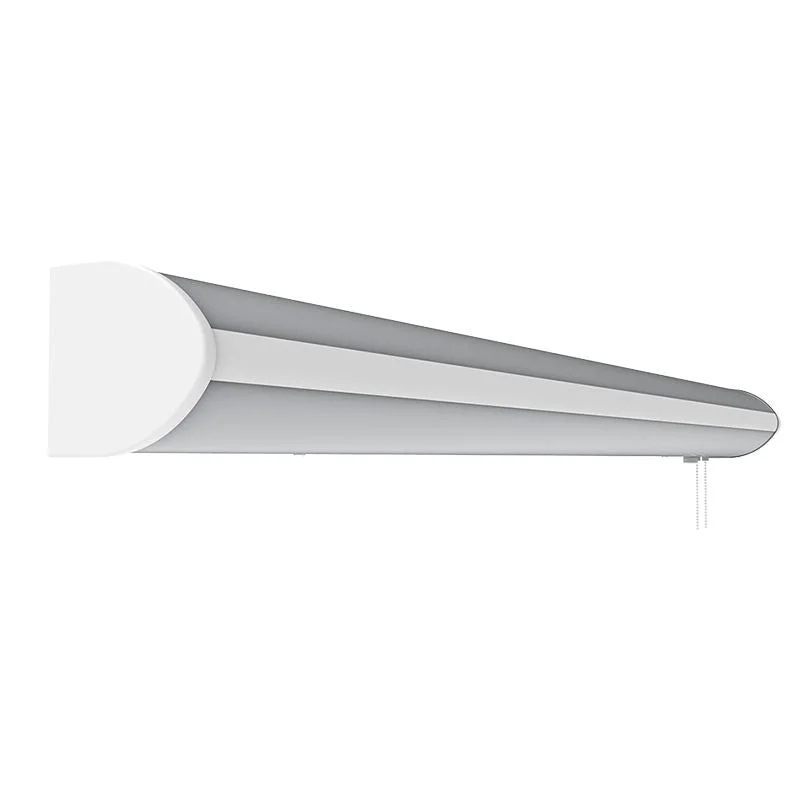 LED Patient Overbed Healthcare Light With Pull Chain and Indicator Light, 6,900 Lumens, 60W, 120-277V, 4000K CCT, White Finish - Image 2