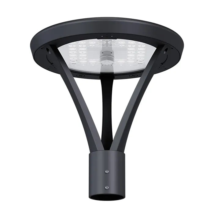 LED Post Top Light, 7200 Lumen Max, Wattage and CCT Selectable, 120-277V, Bronze, Black or White Finish - Image 2