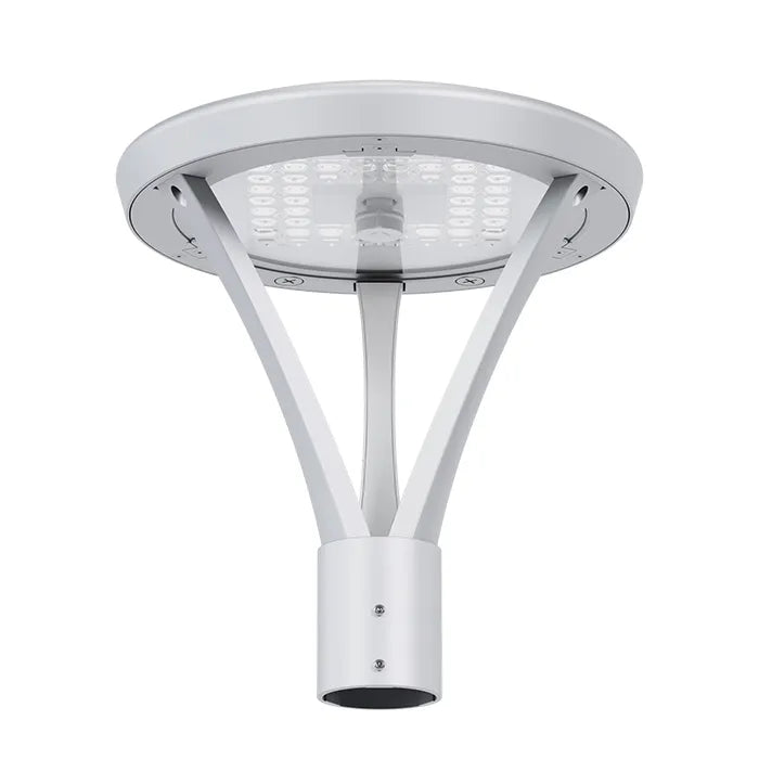 LED Post Top Light, 7200 Lumen Max, Wattage and CCT Selectable, 120-277V, Bronze, Black or White Finish - Image 3
