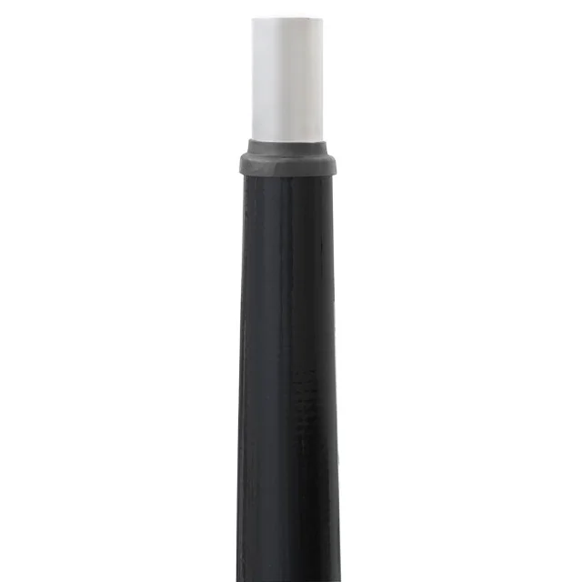 Quick Ship - 25 Foot Round Tapered Fiberglass Direct Burial Light Pole, Black Finish - Image 4