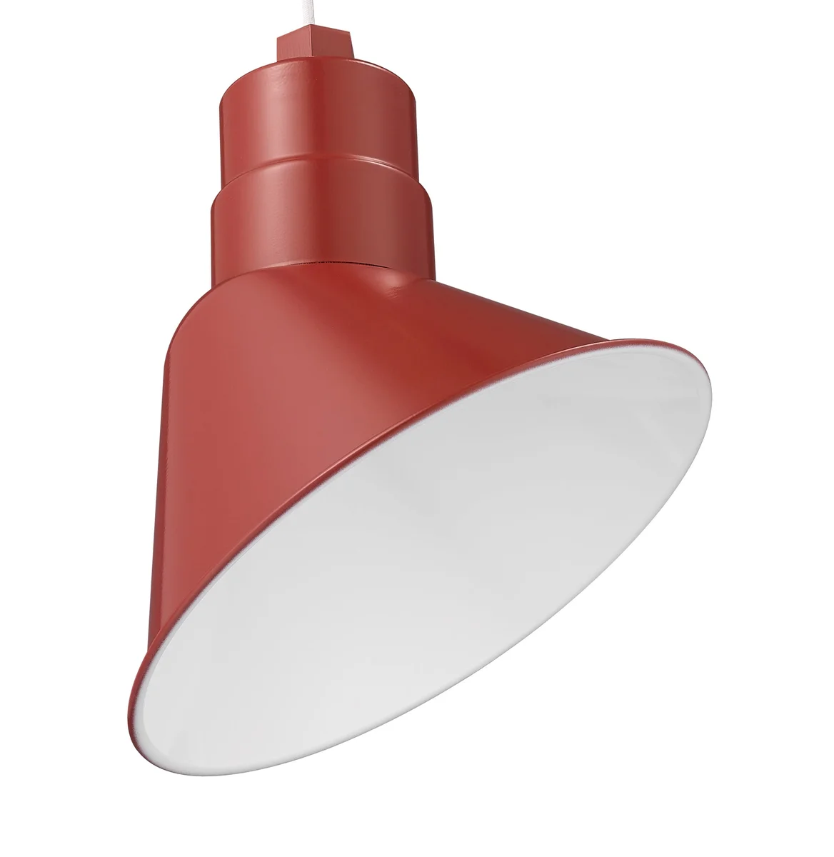 Millennium Lighting 10" RLM Angle Shade, Satin Red Finish - Image 4
